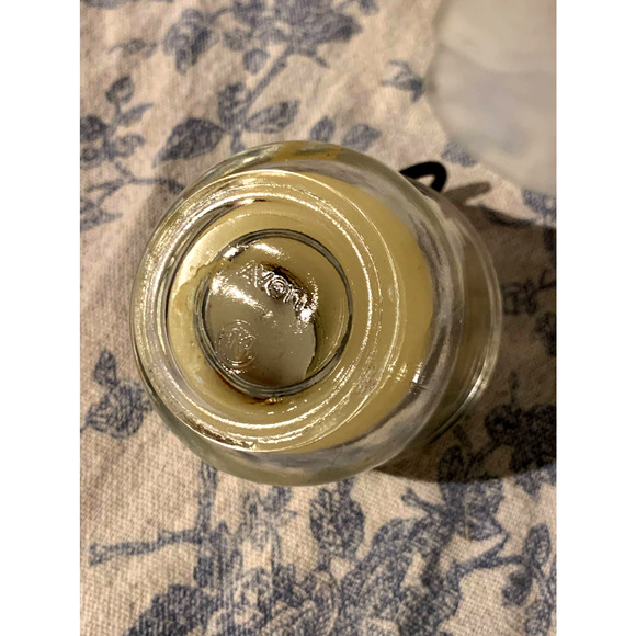 Vintage Avon Flowerfrost Collection Water Goblet and Candelette - Picture 5 of 5